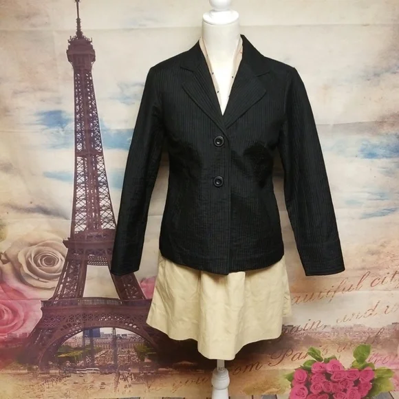 Coldwater creek Black Jacket - Picture 2 of 7